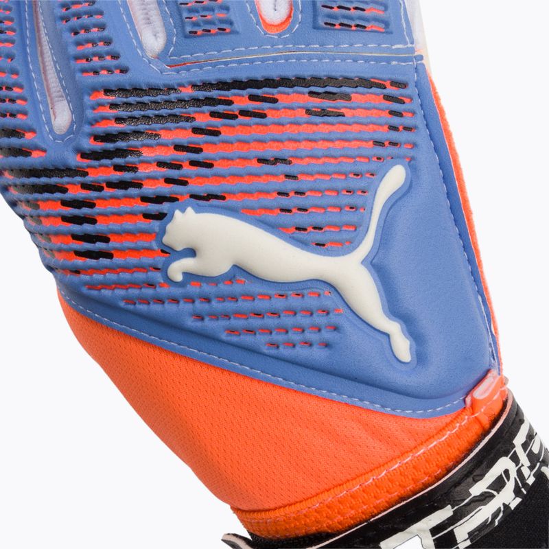 Guanto da portiere PUMA da bambino Ultra Grip 2 RC ultra arancione/blu glimmer 3