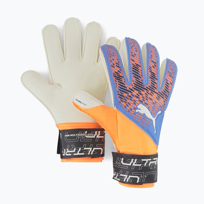 Guanto da portiere PUMA Ultra Grip 3 RC ultra arancio/blu glimmer 4