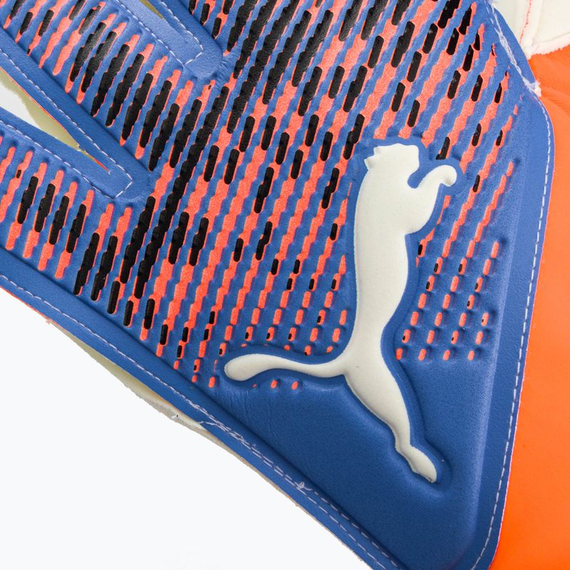 Guanto da portiere PUMA Ultra Grip 3 RC ultra arancio/blu glimmer 3