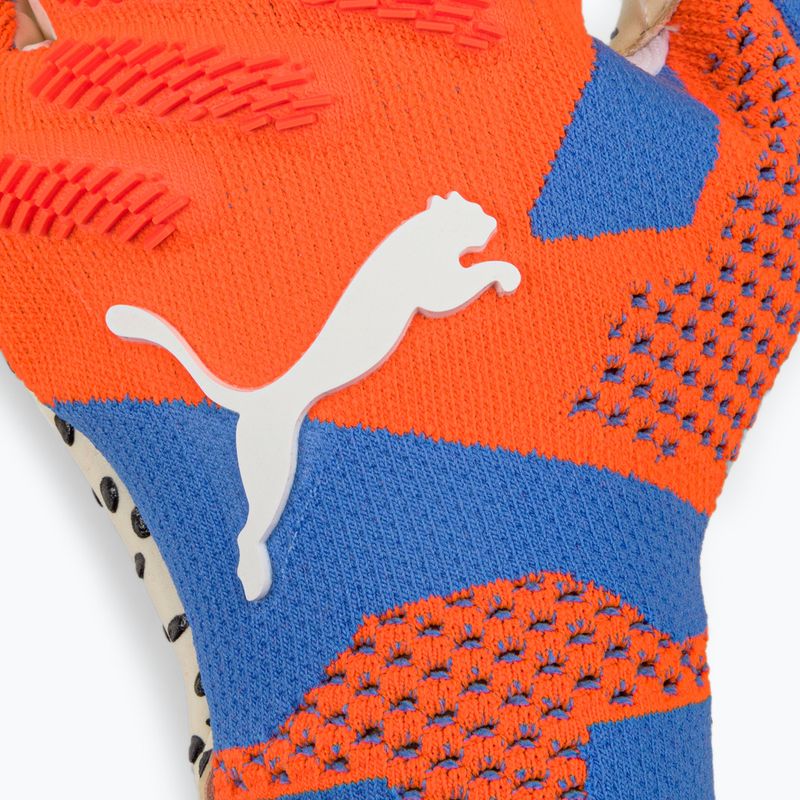 Guanti da portiere PUMA Future Ultimate NC ultra arancione/blu glimmer 3