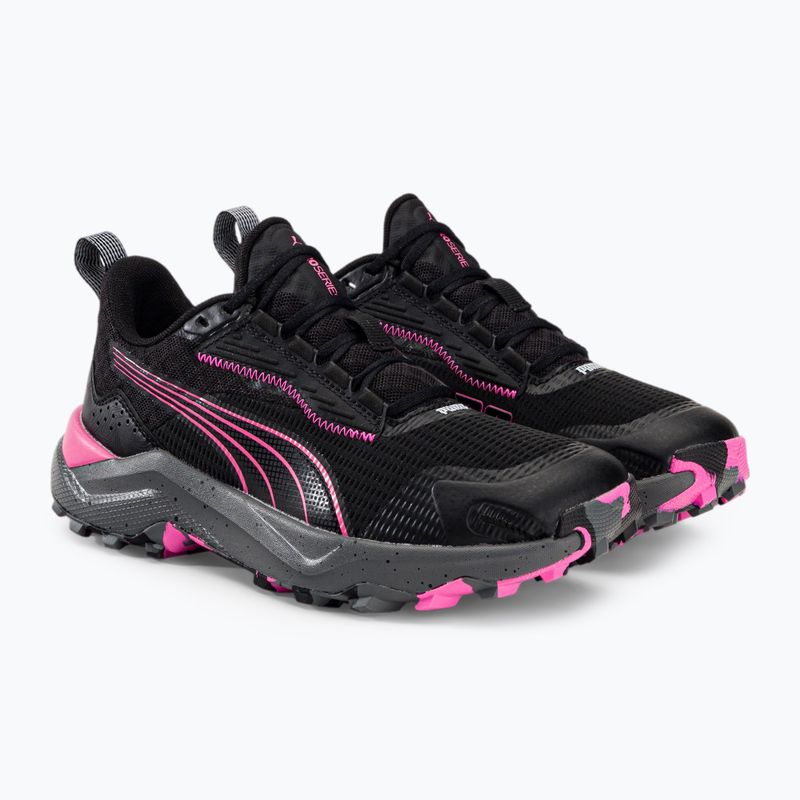 Scarpe da corsa donna PUMA Obstruct Profoam Bold puma nero/ravish/grigio scuro freddo 4