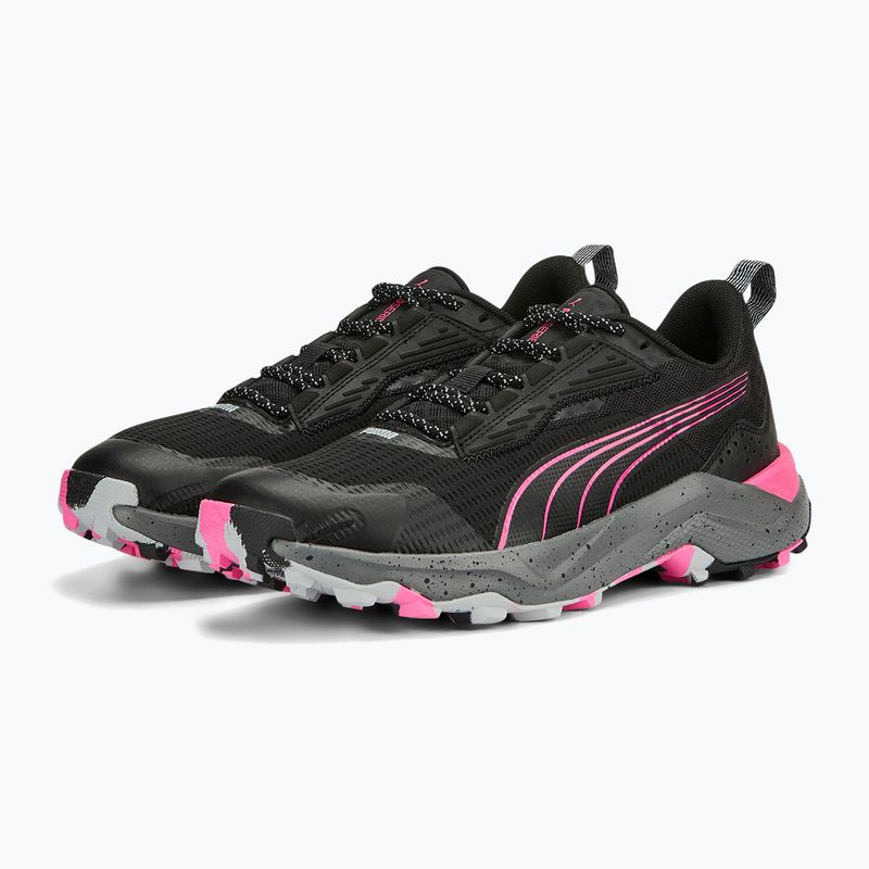 Scarpe da corsa donna PUMA Obstruct Profoam Bold puma nero/ravish/grigio scuro freddo 11