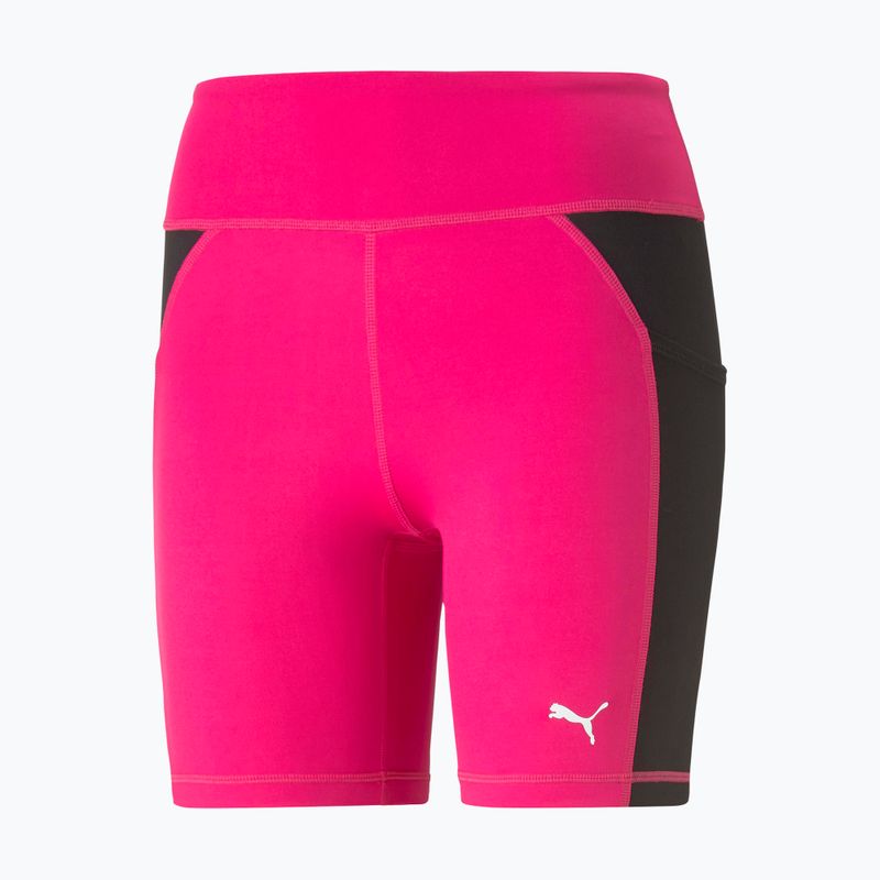 Pantaloncini da allenamento da donna PUMA Fit 5" Short orchid shadow/puma nero