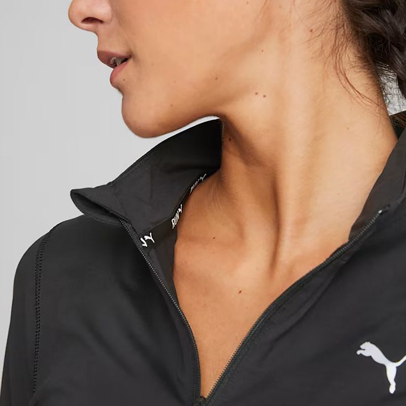 Felpa da running da donna PUMA Run Favorite 1/4 Zip puma nero 5