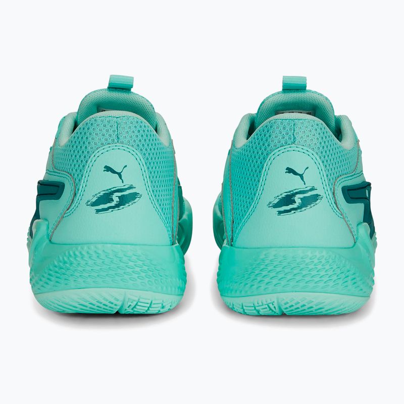 PUMA Court Rider Chaos Slash - Scarpe da basket da uomo, menta piperita e laguna verde 12