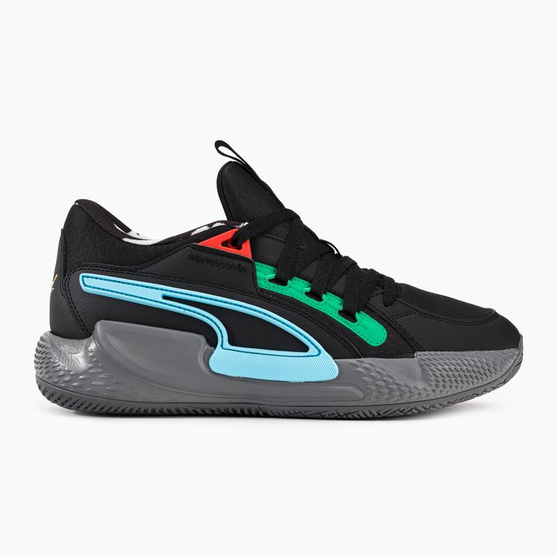 Scarpe da basket da uomo PUMA Court Rider Chaos Block Party puma nero/cast iron 5