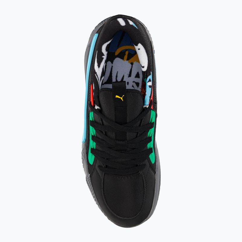Scarpe da basket da uomo PUMA Court Rider Chaos Block Party puma nero/cast iron 9