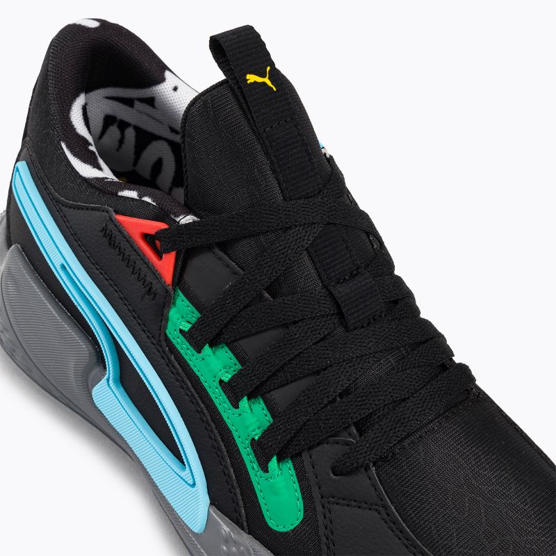 Scarpe da basket da uomo PUMA Court Rider Chaos Block Party puma nero/cast iron 13