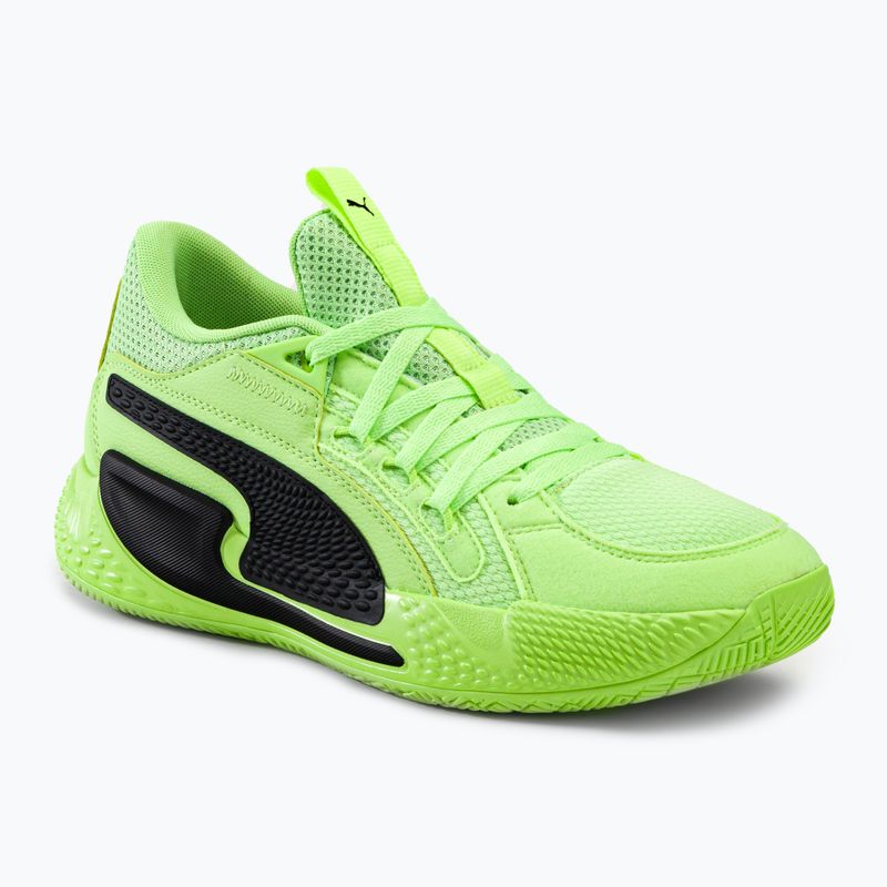 PUMA Court Rider Chaos scarpe da basket uomo fizzy lime/puma nero