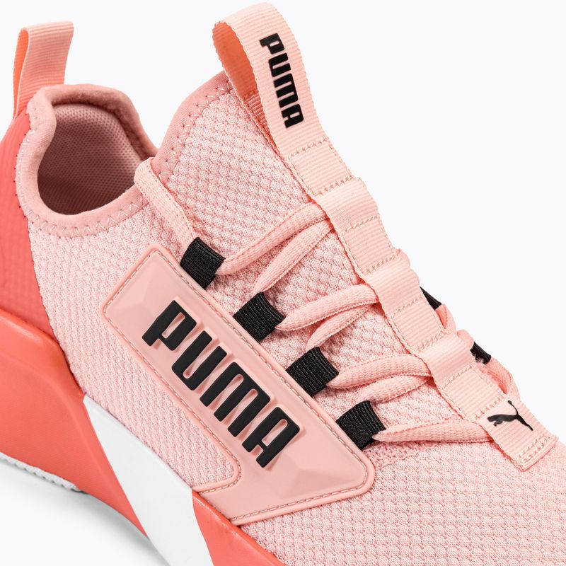 Scarpe da corsa da donna PUMA Retaliate Mesh rose dust/hibiscus flower/puma nero 8