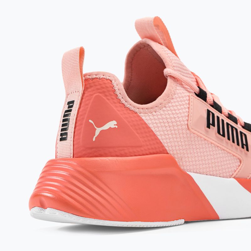 Scarpe da corsa da donna PUMA Retaliate Mesh rose dust/hibiscus flower/puma nero 9