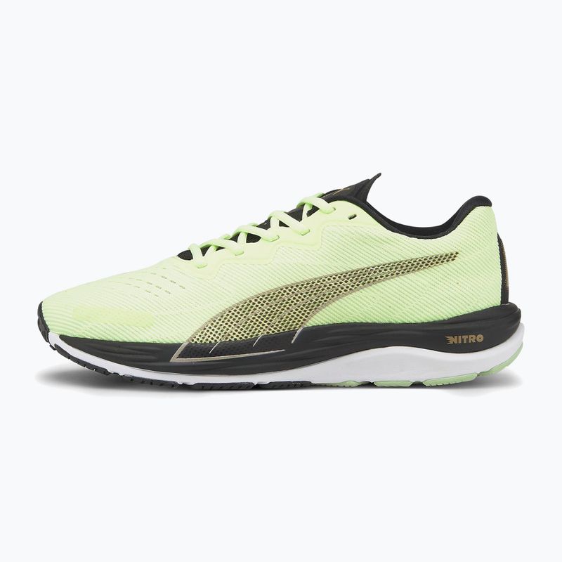Scarpe da corsa da uomo PUMA Velocity Nitro 2 Run 75 giallo veloce/puma nero 13