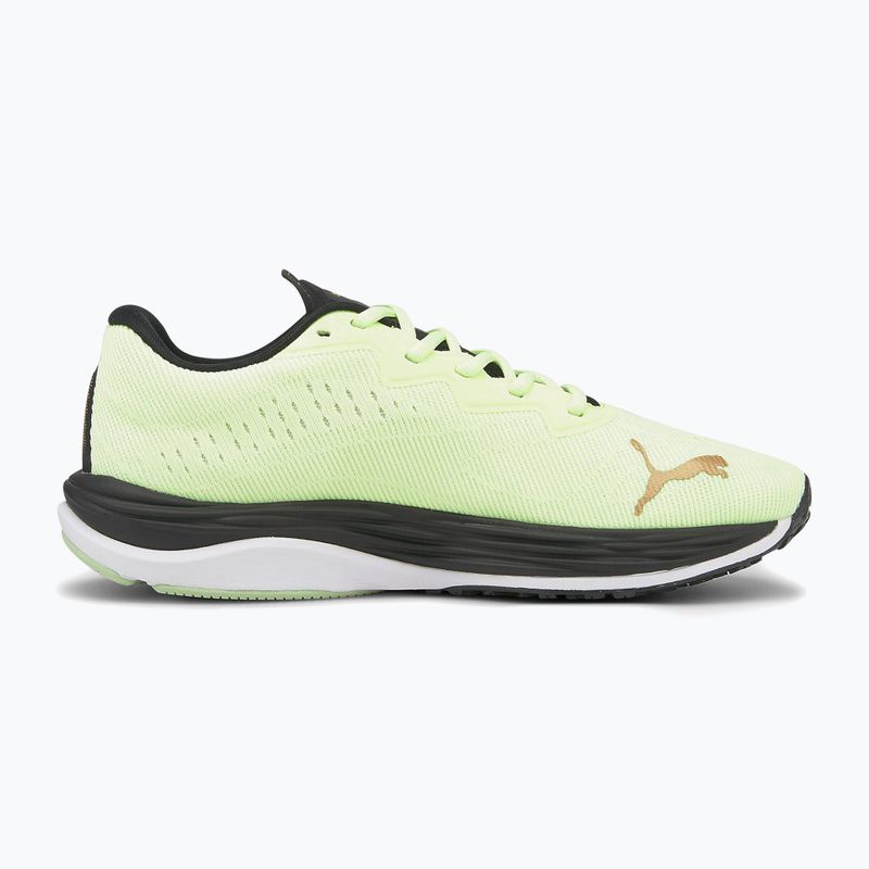 Scarpe da corsa da uomo PUMA Velocity Nitro 2 Run 75 giallo veloce/puma nero 14