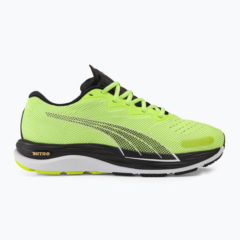 Scarpe da corsa da uomo PUMA Velocity Nitro 2 Run 75 giallo veloce/puma nero 2