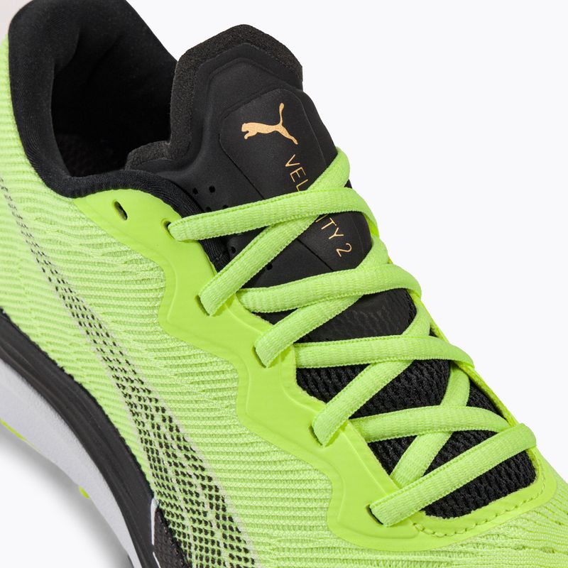 Scarpe da corsa da uomo PUMA Velocity Nitro 2 Run 75 giallo veloce/puma nero 9