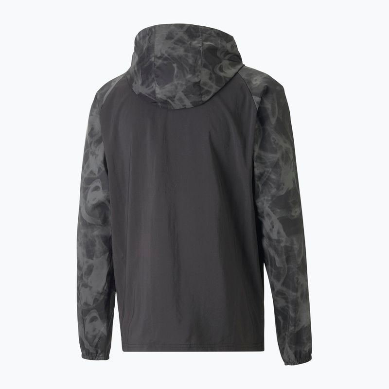 Giacca da corsa da uomo PUMA Run Favorite Aop Woven puma nero/a0p 6