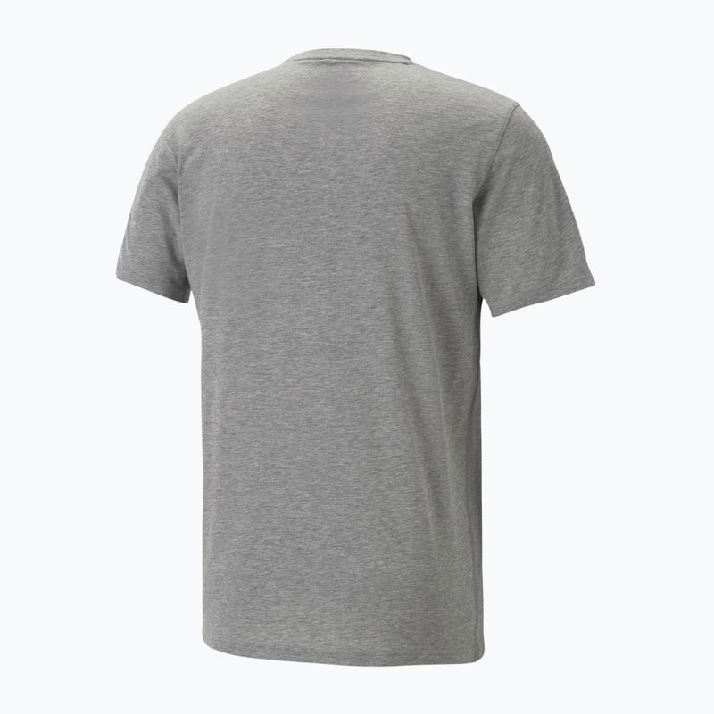 PUMA Performance Training T-shirt Graphic Uomo Stampa grigio medio heather/q2 2