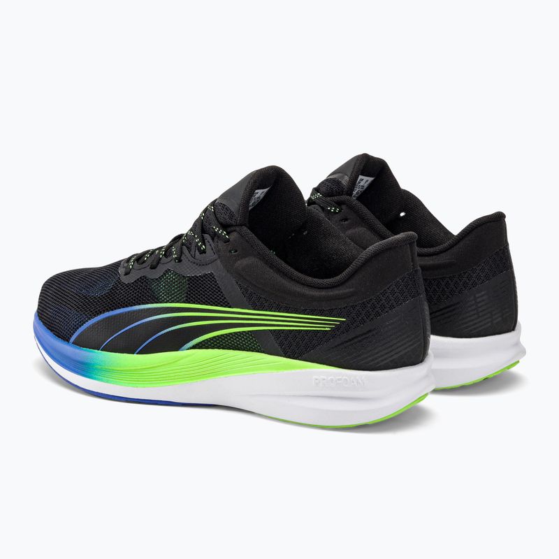 PUMA Redeem Profoam Fade scarpe da corsa puma nero/fizzy light/royal sapphire 3