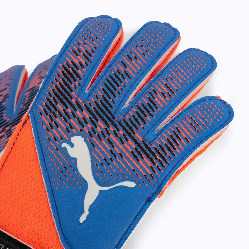 Guanti da portiere PUMA per bambini Ultra Grip 4 RC ultra arancio/blu glimmer 4