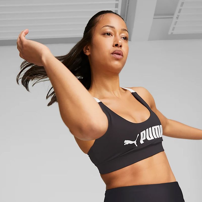 Reggiseno fitness PUMA Mid Impact Fit puma nero 6
