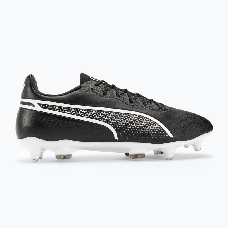 Scarpe da calcio da uomo PUMA King Pro MXSG puma nero/puma bianco 2