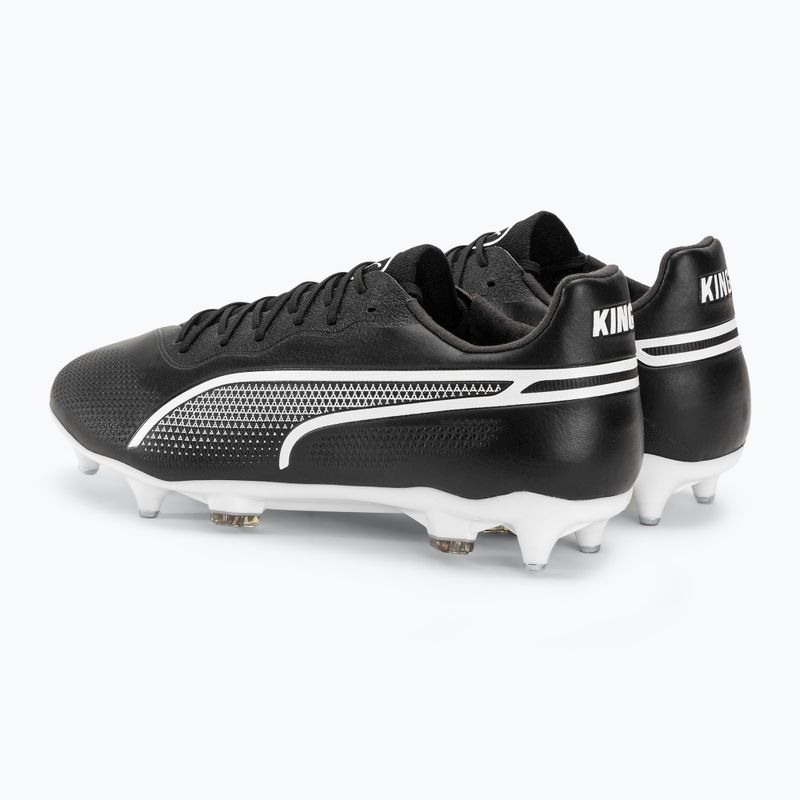 Scarpe da calcio da uomo PUMA King Pro MXSG puma nero/puma bianco 3