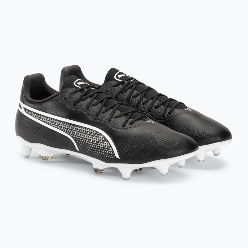 Scarpe da calcio da uomo PUMA King Pro MXSG puma nero/puma bianco 4