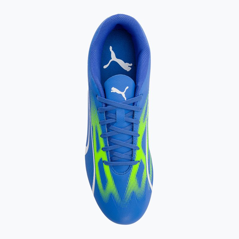 Scarpe da calcio da uomo PUMA Ultra Play FG/AG ultra blu/puma bianco/verde 6