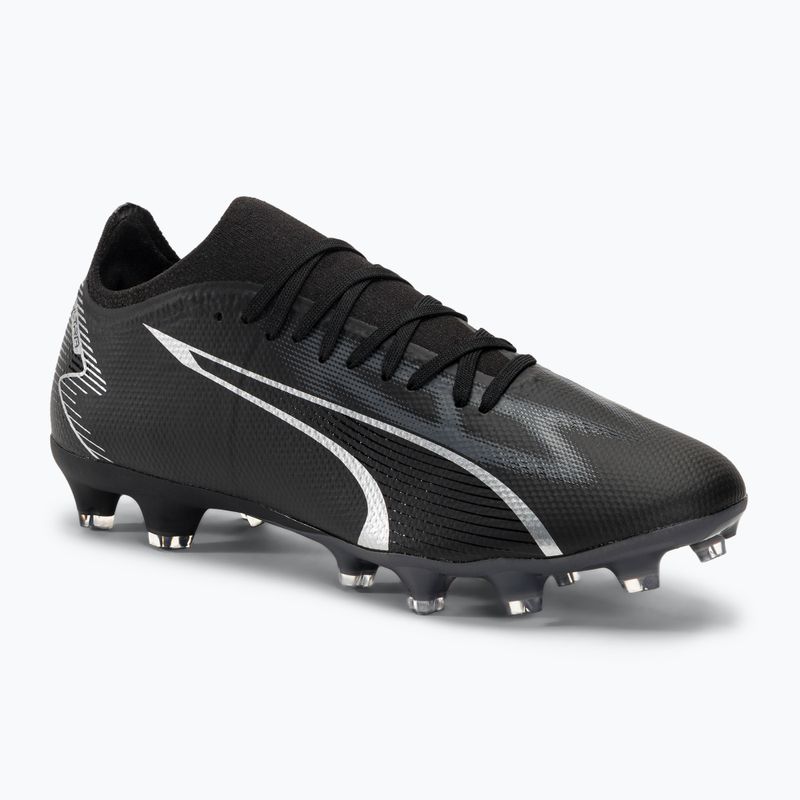 Scarpe da calcio uomo PUMA Ultra Match FG/AG puma nero/asfalto