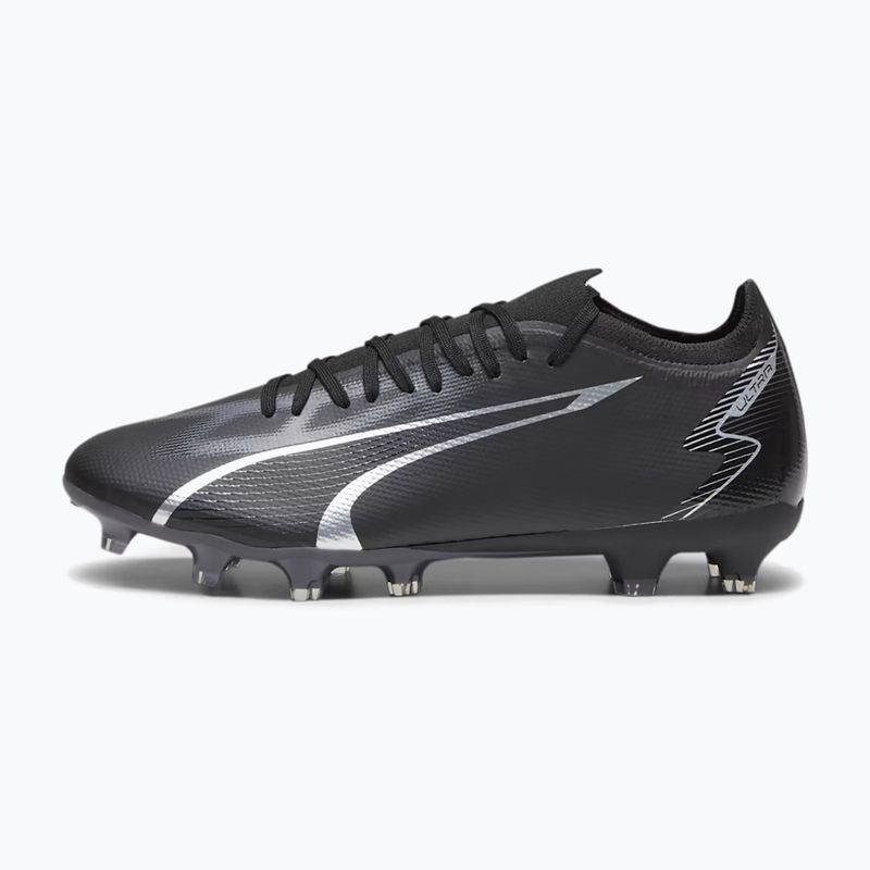 Scarpe da calcio uomo PUMA Ultra Match FG/AG puma nero/asfalto 11