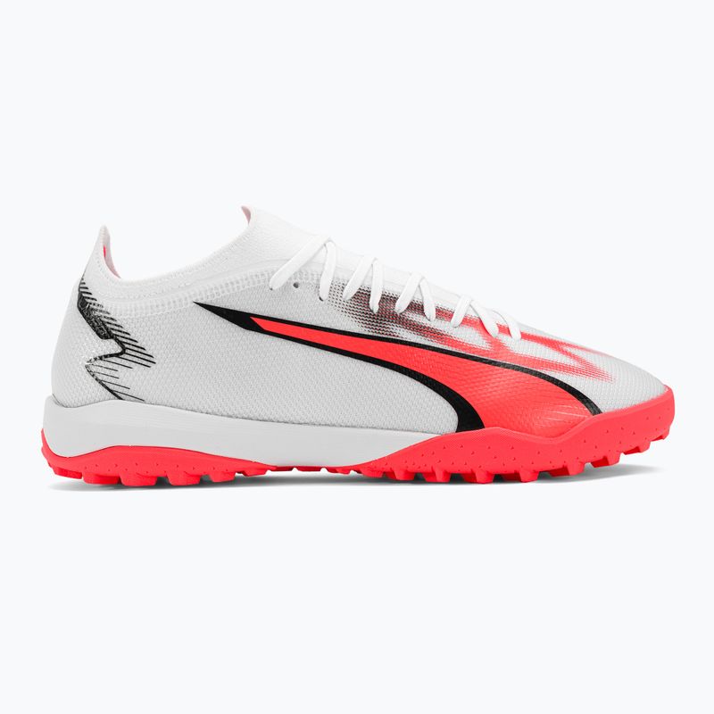 PUMA Ultra Match TT scarpe da calcio da uomo puma bianco/puma nero/fire orchid 4