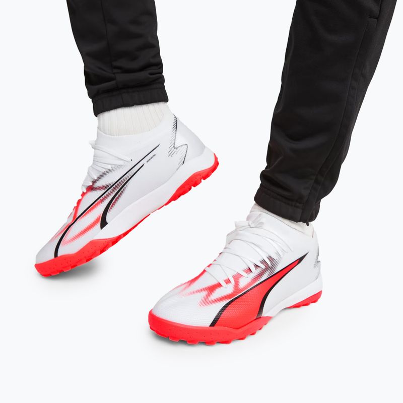 PUMA Ultra Match TT scarpe da calcio da uomo puma bianco/puma nero/fire orchid 2