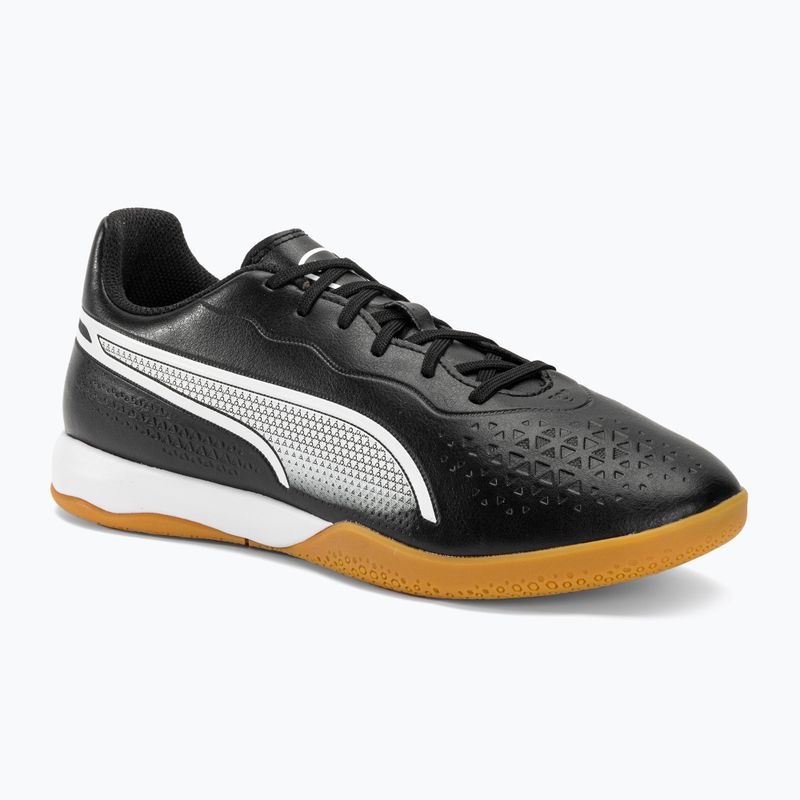 PUMA King Match IT scarpe da calcio da uomo puma nero/puma bianco