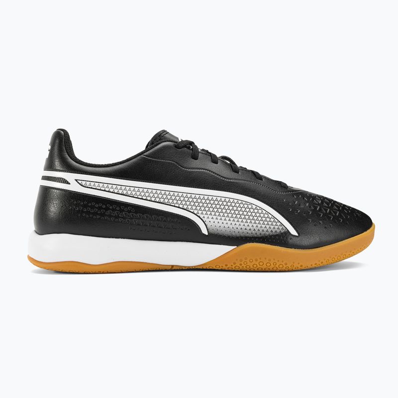 PUMA King Match IT scarpe da calcio da uomo puma nero/puma bianco 2