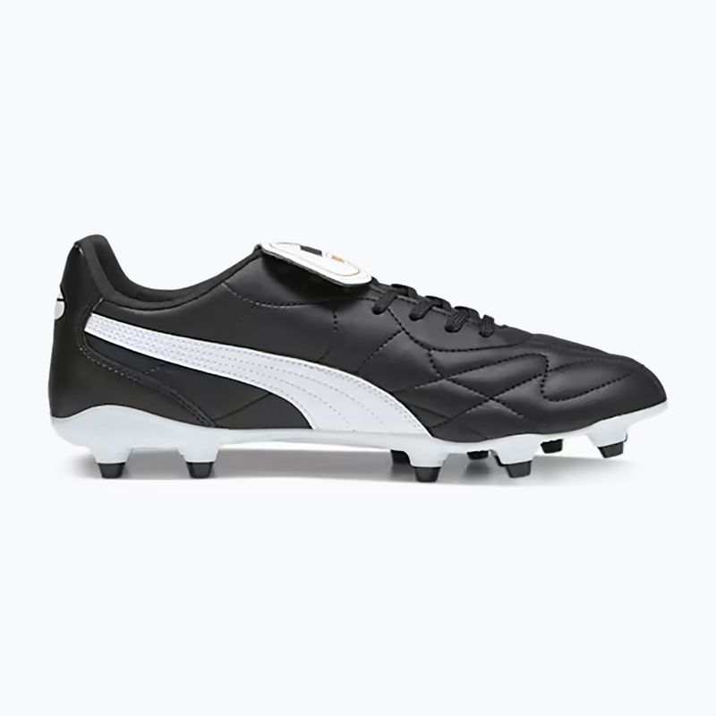 Scarpe da calcio da uomo PUMA King Top FG/AG puma nero/puma bianco/puma oro 12