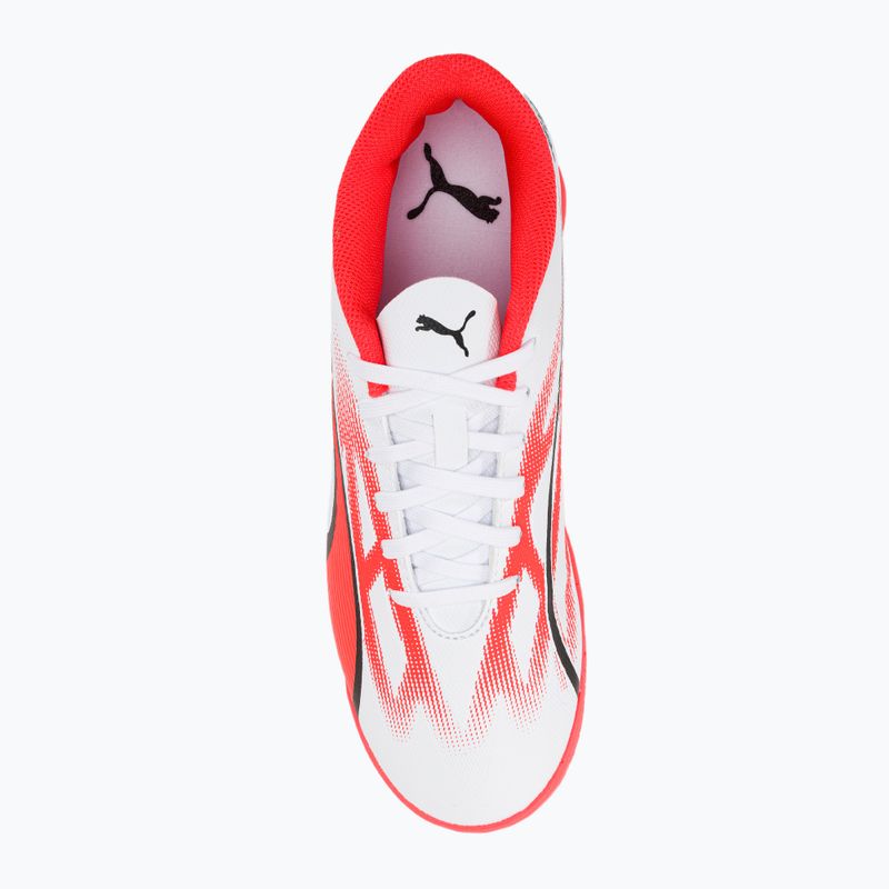 PUMA Ultra Play IT scarpe da calcio per bambini puma bianco/puma nero/arancio 6