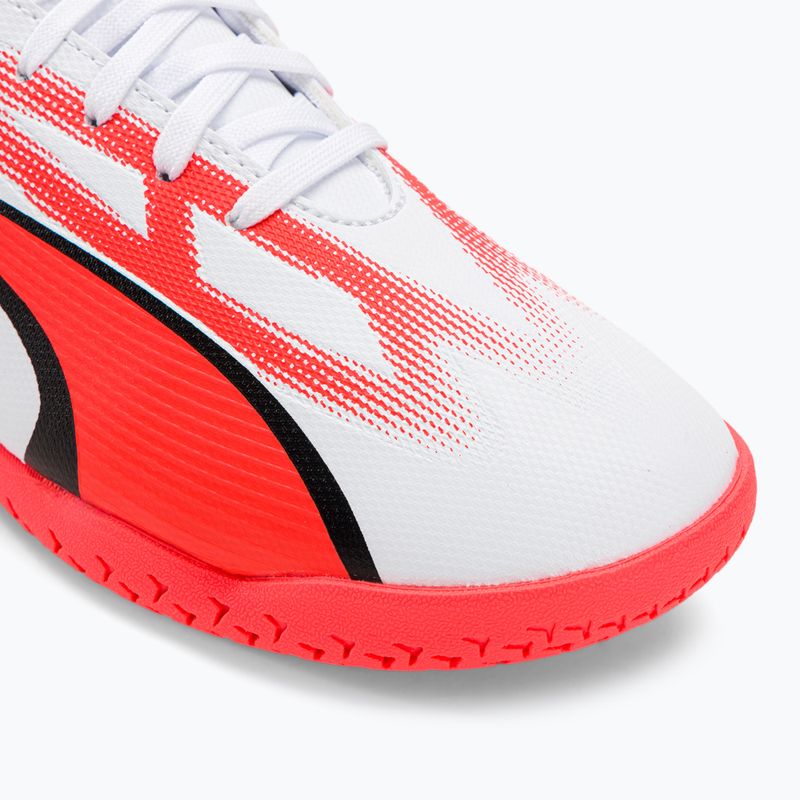 PUMA Ultra Play IT scarpe da calcio per bambini puma bianco/puma nero/arancio 7