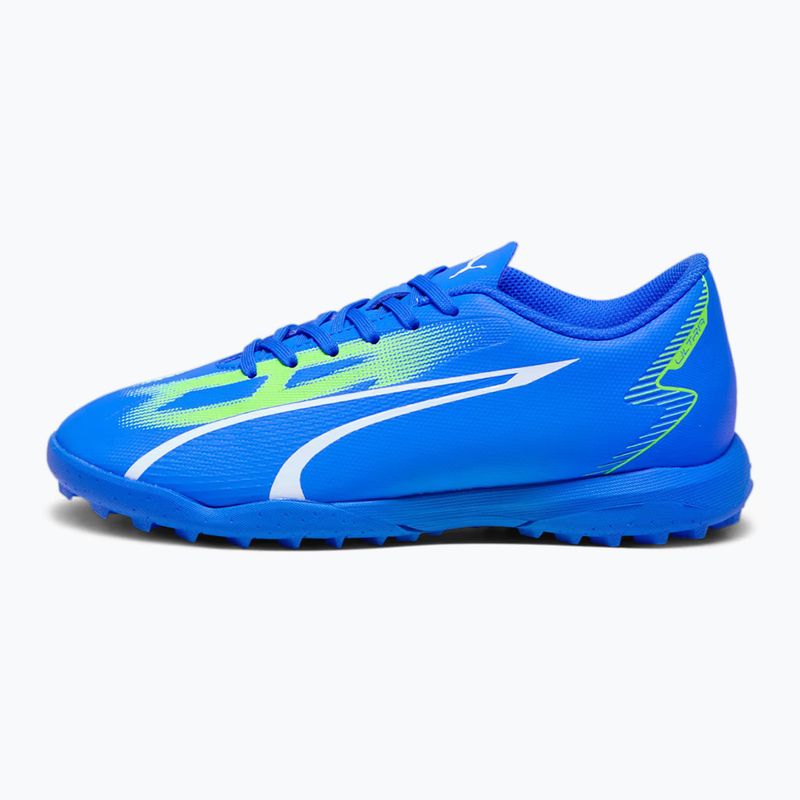 PUMA Ultra Play TT scarpe da calcio per bambini ultra blu/puma bianco/verde 7