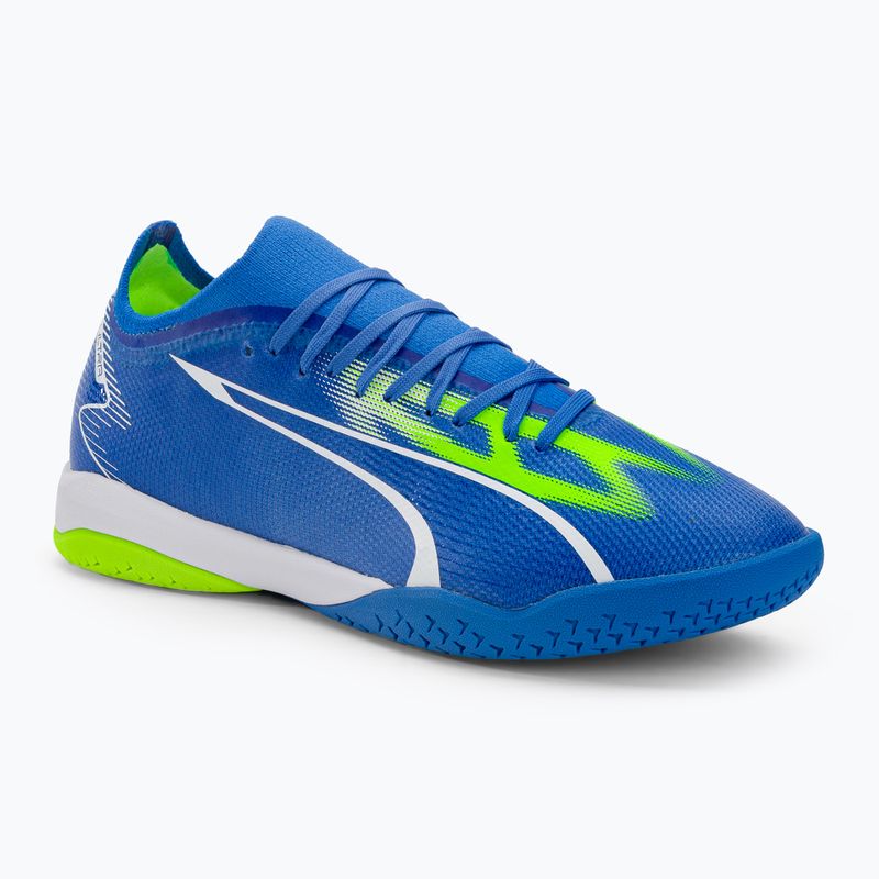 Scarpe da calcio PUMA Ultra Match IT da uomo ultra blu/puma bianco/verde