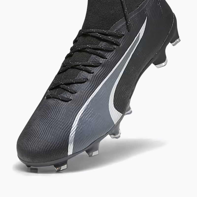 Scarpe da calcio da uomo PUMA Ultra Pro FG/AG puma nero/asfalto 14