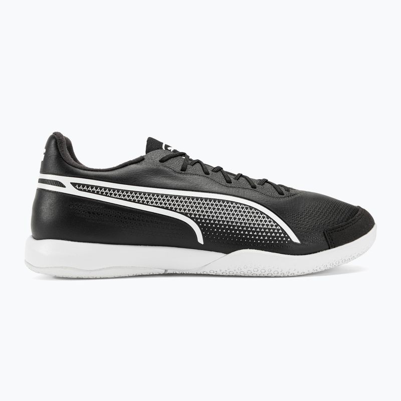 Scarpe da calcio da uomo PUMA King Pro IT puma nero/puma bianco 2