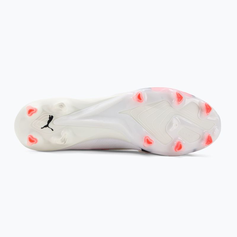 PUMA Ultra Ultimate FG/AG scarpe da calcio uomo puma bianco/puma nero/fire orchid 5