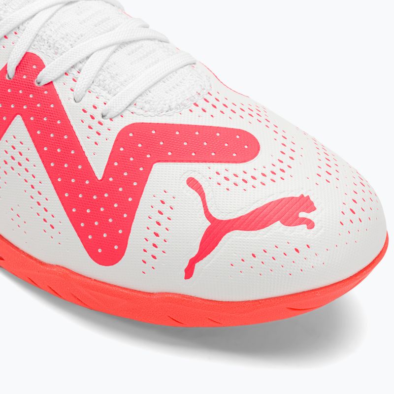 PUMA Future Play IT scarpe da calcio uomo puma bianco/fire orchid 9