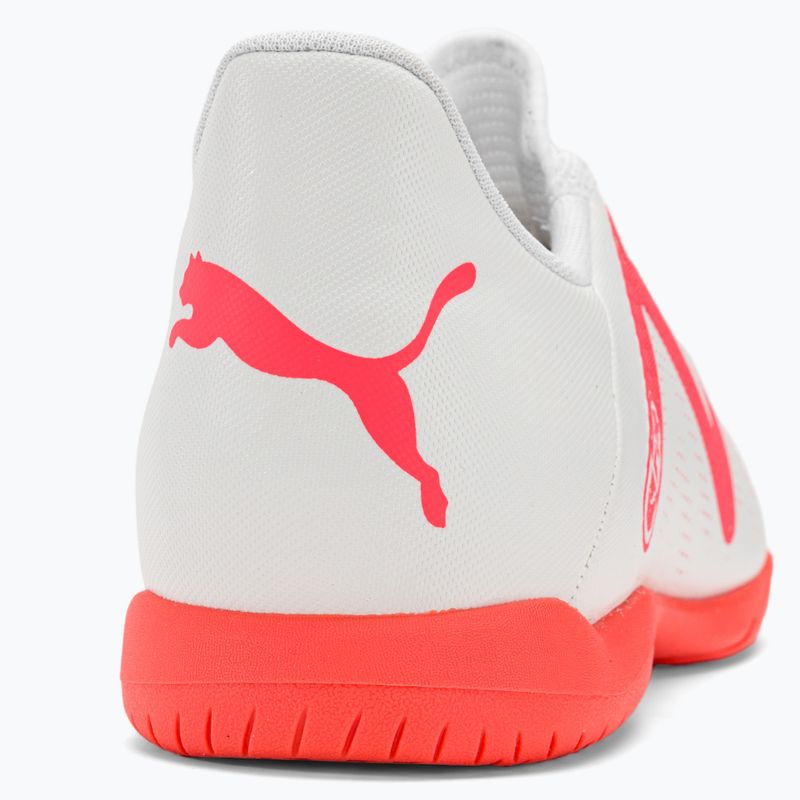 PUMA Future Play IT scarpe da calcio uomo puma bianco/fire orchid 11