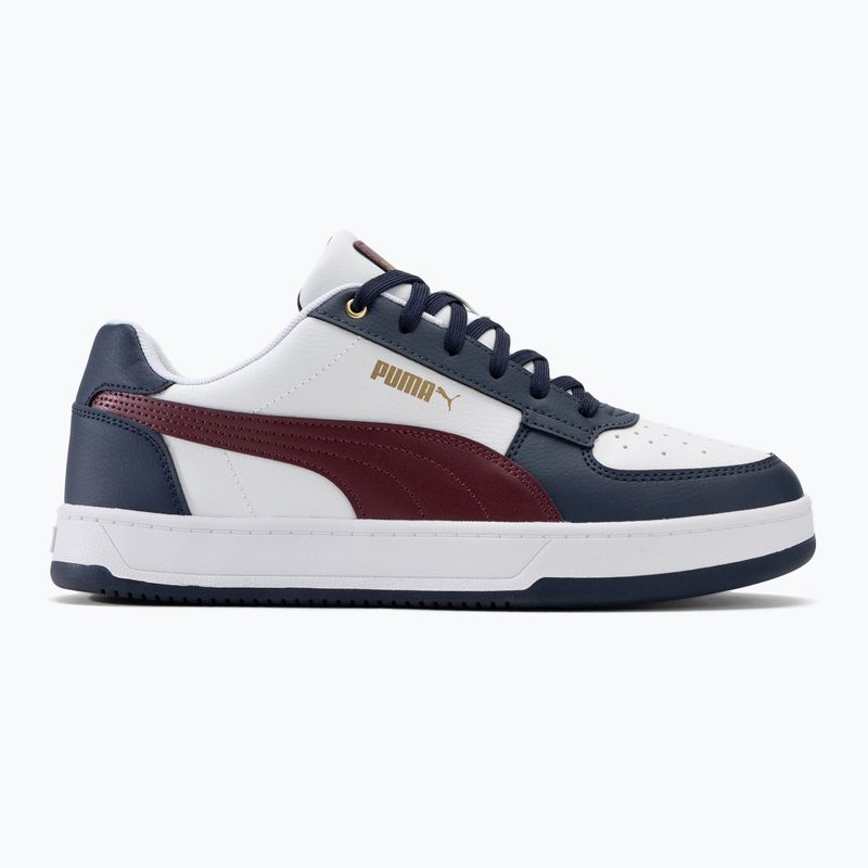 PUMA Caven 2.0 scarpe puma bianco/dark jasper/puma navy/oro 2