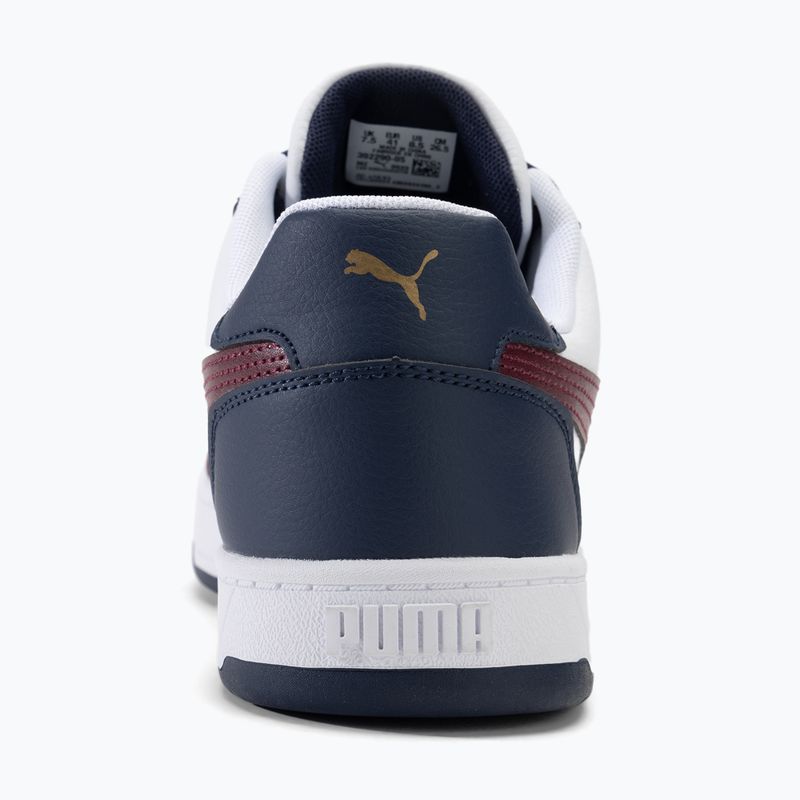 PUMA Caven 2.0 scarpe puma bianco/dark jasper/puma navy/oro 6