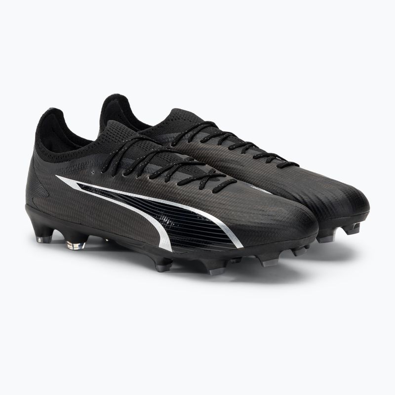 Scarpe da calcio uomo PUMA Ultra Ultimate FG/AG puma nero/asfalto 4
