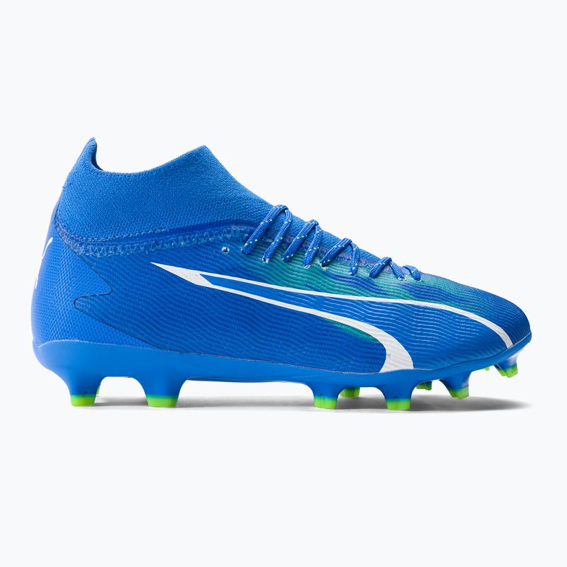 PUMA Ultra Pro FG/AG scarpe da calcio per bambini ultra blu/puma bianco/verde 2