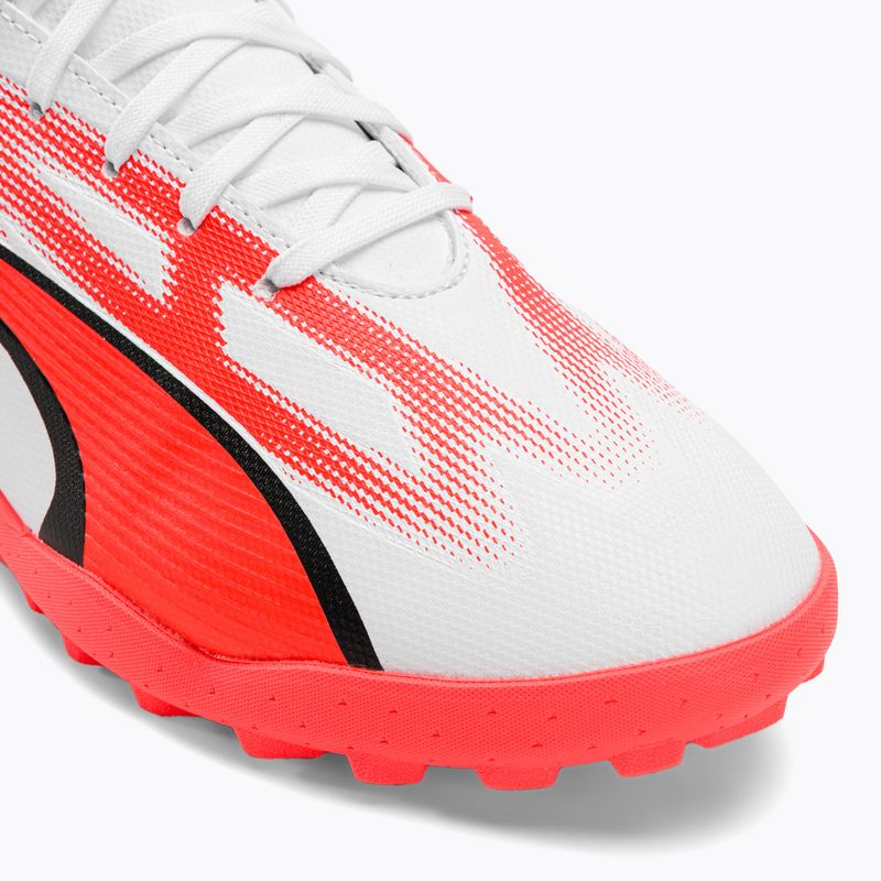 Scarpe da calcio PUMA Ultra Play TT da uomo puma bianco/puma nero/fire orchid 9