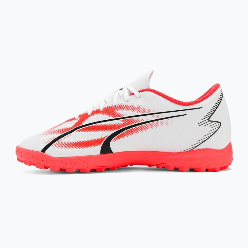 Scarpe da calcio PUMA Ultra Play TT da uomo puma bianco/puma nero/fire orchid 12